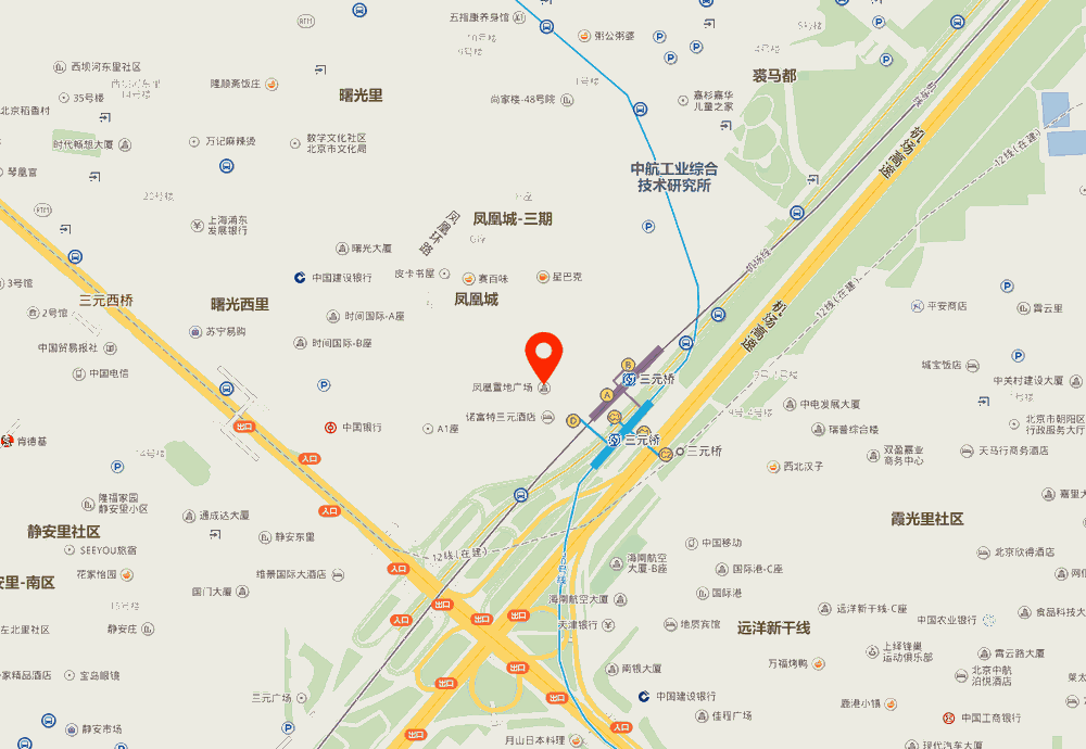 凤凰置地广场位置地图